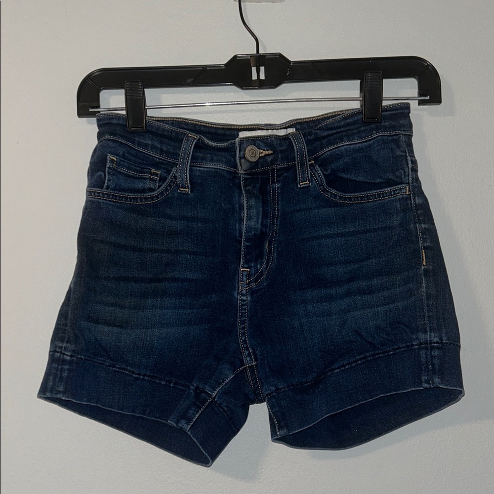 Flying Monkey Dark Blue Jean Shorts